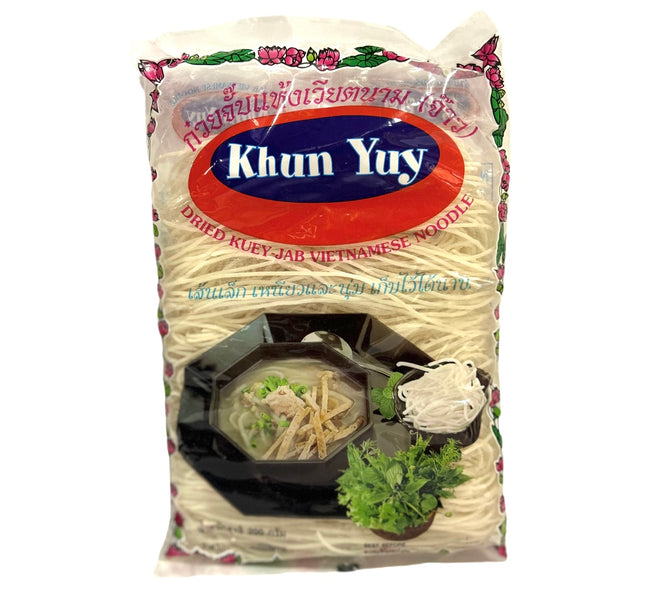 Tørret Khun Yuy Ris Nudler 200g