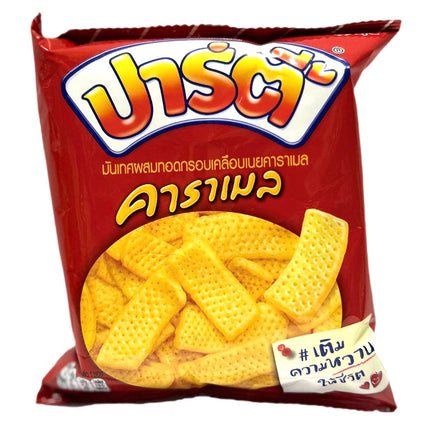 Yams Chips Med Flødekaramel
