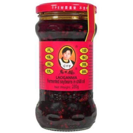 Fermenterede Sojabønner I Chiliolie