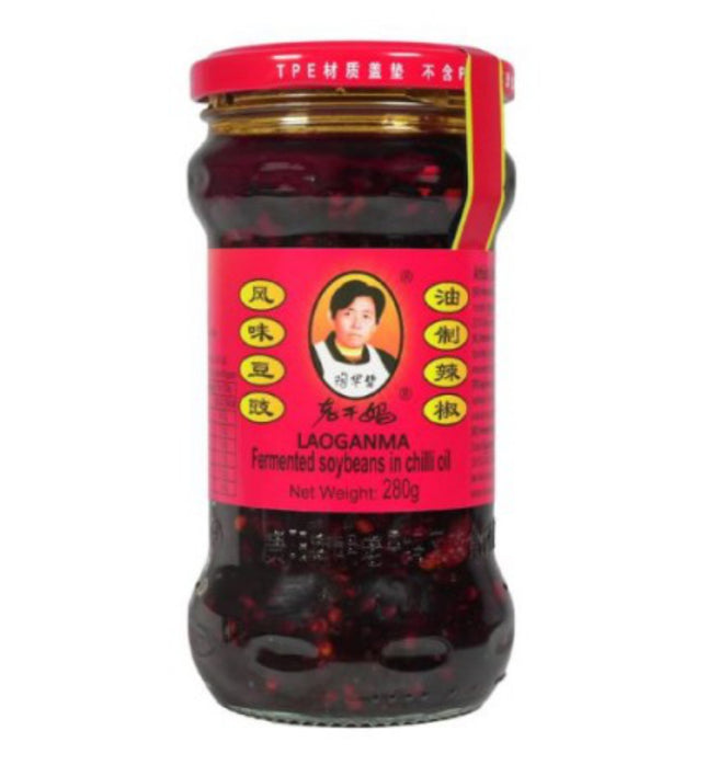 Fermenterede Sojabønner I Chiliolie