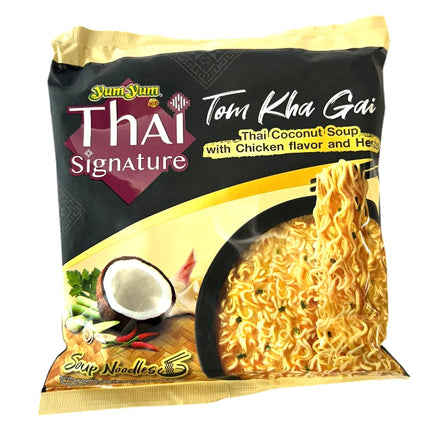 Yum Yum Stærk Nudelsuppe med Tom Kha Gai Kyllinge Smag