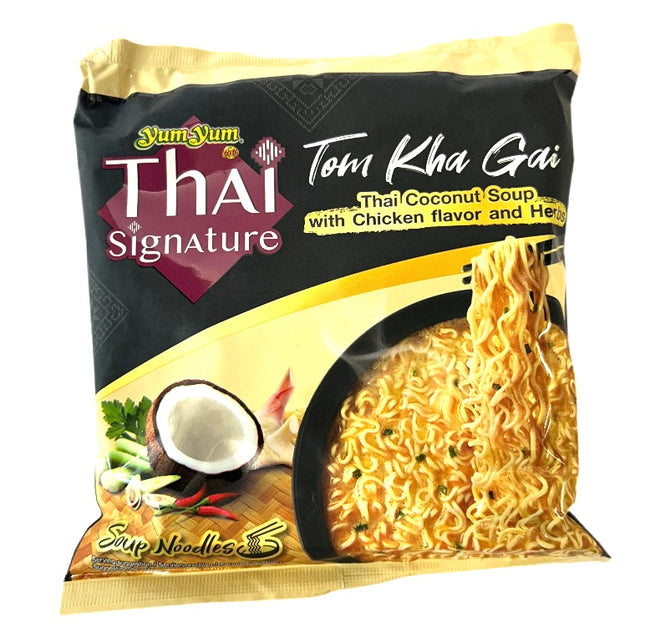 Yum Yum Stærk Nudelsuppe med Tom Kha Gai Kyllinge Smag