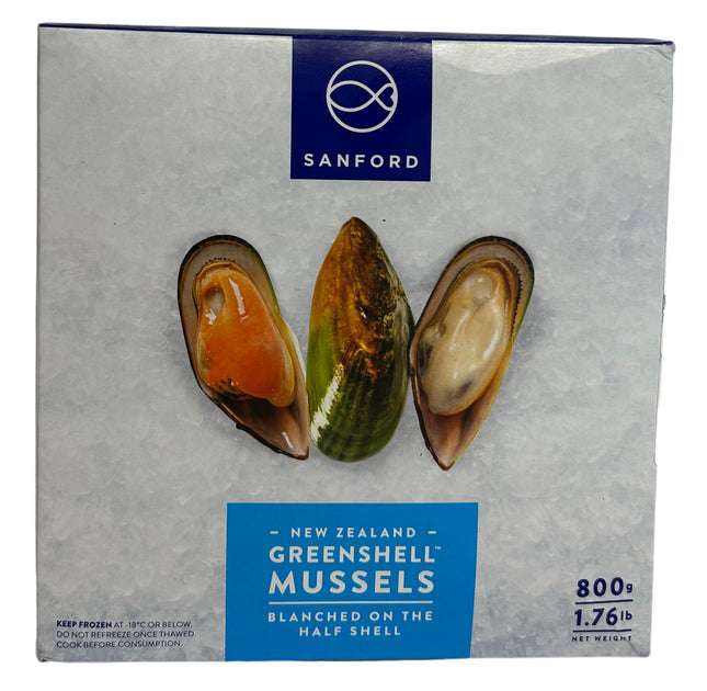 Greenshell Mussels 800g