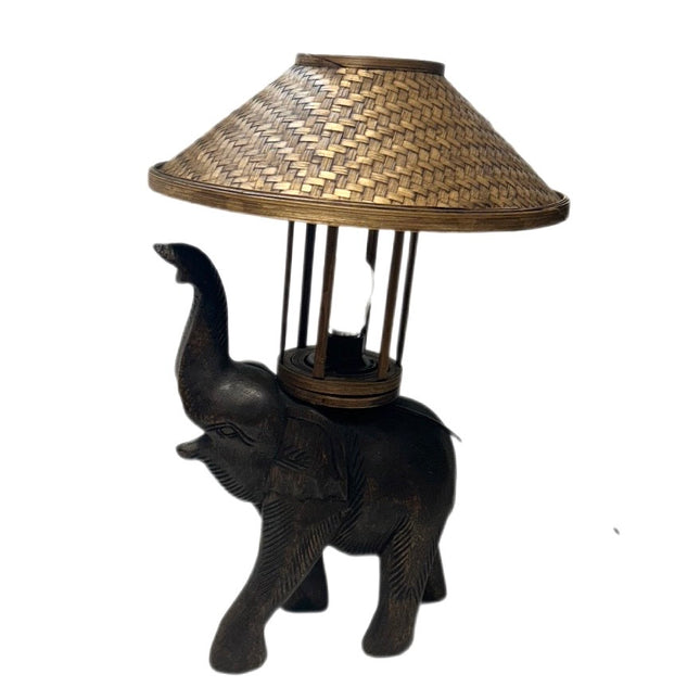 Bordlampe Stående Elefant B29 D30 H47 cm