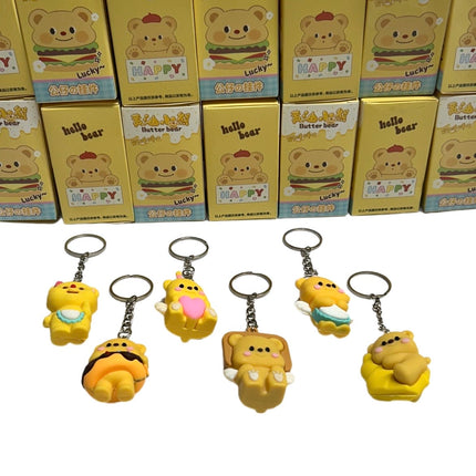 Butter Bear Lucky Nøglering Blind Box