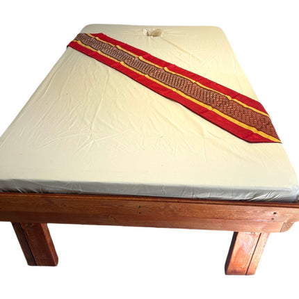 Thai Sengeløber Rød/Gul 330x1920 mm