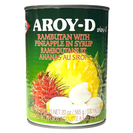 Rambutan With Pineapple In Syrup