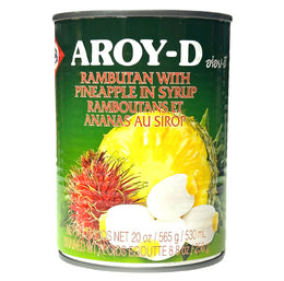 Rambutan With Pineapple In Syrup