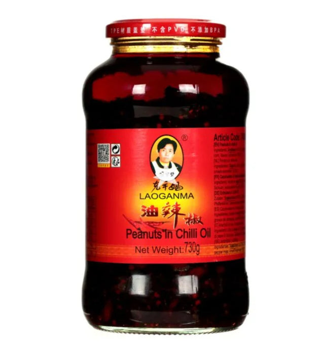 Jordnødder I Chili Olie 730g