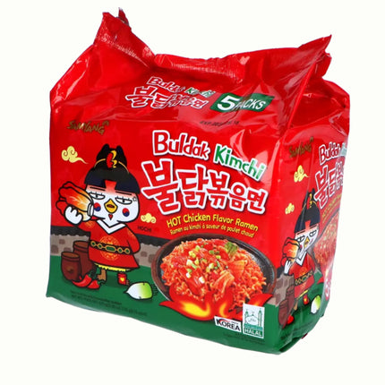 Buldak Kimchi Kylling Ramen Hurtig Nudler