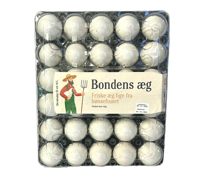 Bondens Skrabeæg 30 stk. Str. M/L