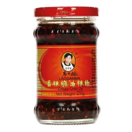Sprød Chili I Olie 210g