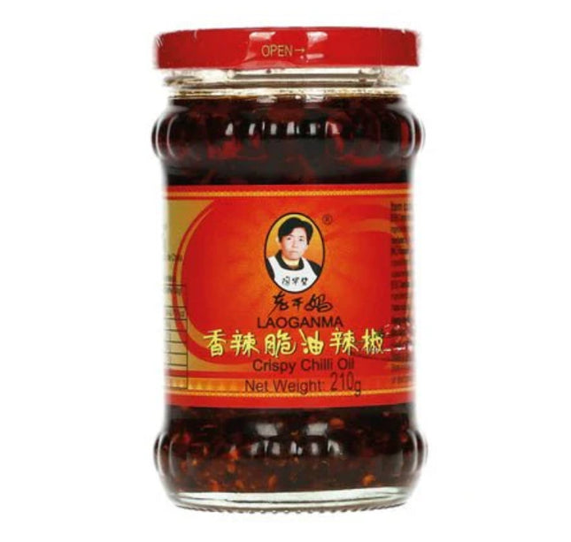 Sprød Chili I Olie 210g