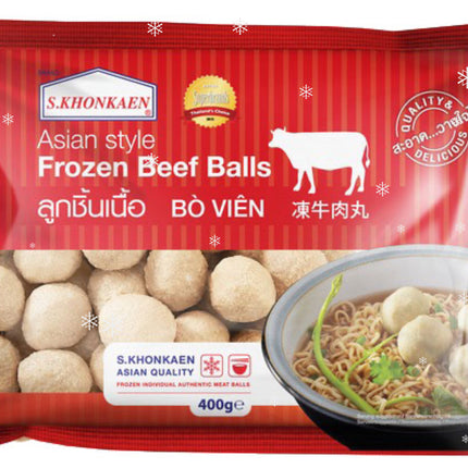 Frosne Oksekød Boller 400g