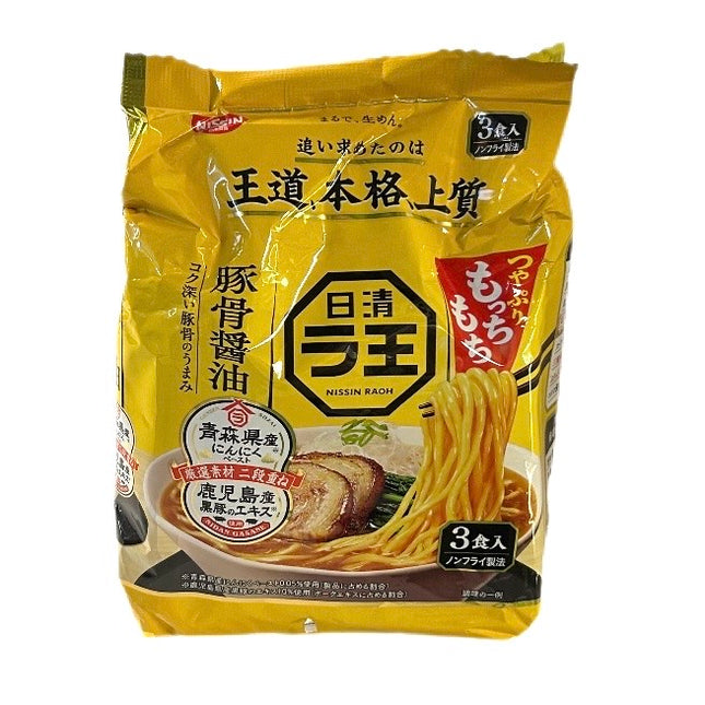 Raoh Tonkotsu-shoyu Instant Ramen 3x100g (300g)