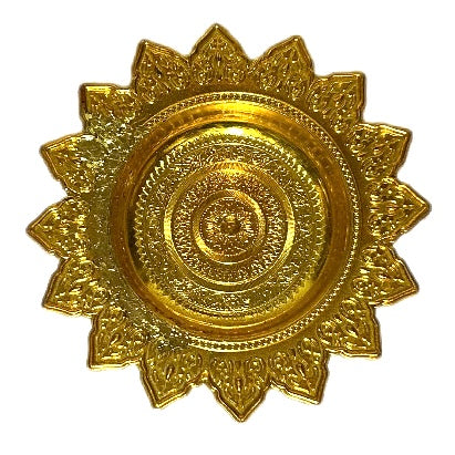 Opsats ø 14cm Guldfarvet