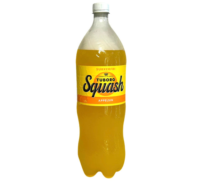 Tuborg Squash Sukkerfri 1,5 Liter