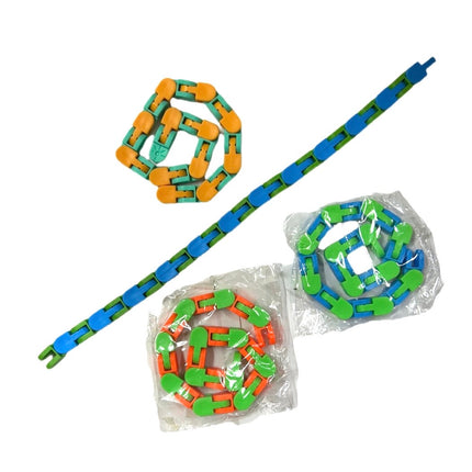 Fidget legetøj - Wacky tracks 1 stk L 27,5 cm Sælges i ass. Farver