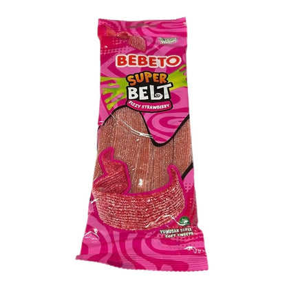 BEBETO Super Belt Fizzy Strawberry 180g