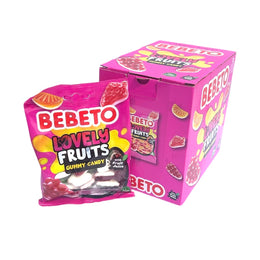 BEBETO Lovely Fruits PAKKE MED 12x80g
