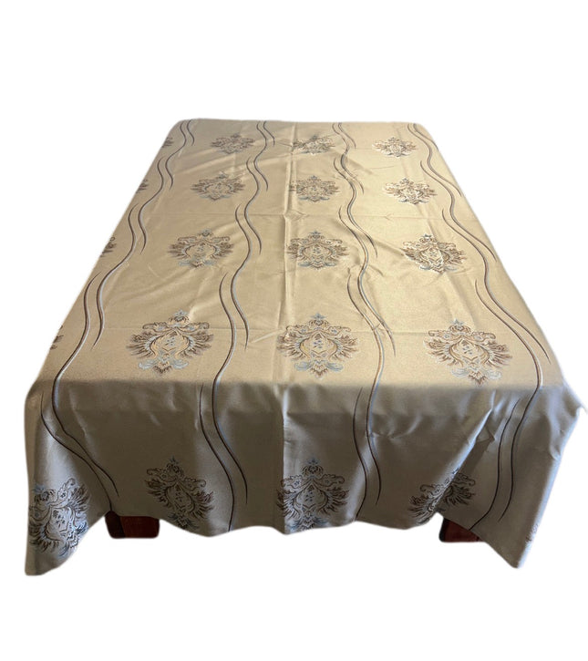 Sengetæppe Beige Med Mønster 1860x2700 mm