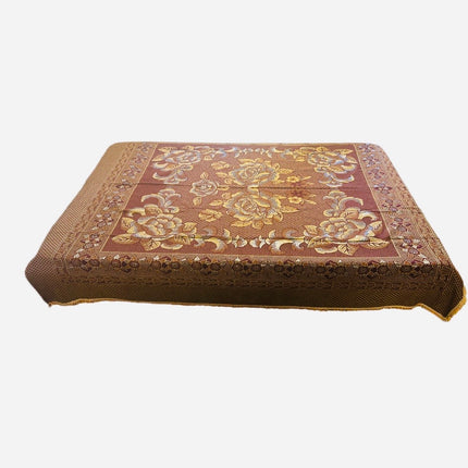 Sengetæppe Brun-Guld 1780x2100 mm
