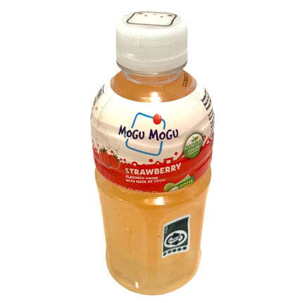 Mogu Mogu Jordbær Drik Med Nata De Coco Jelly 320 ml