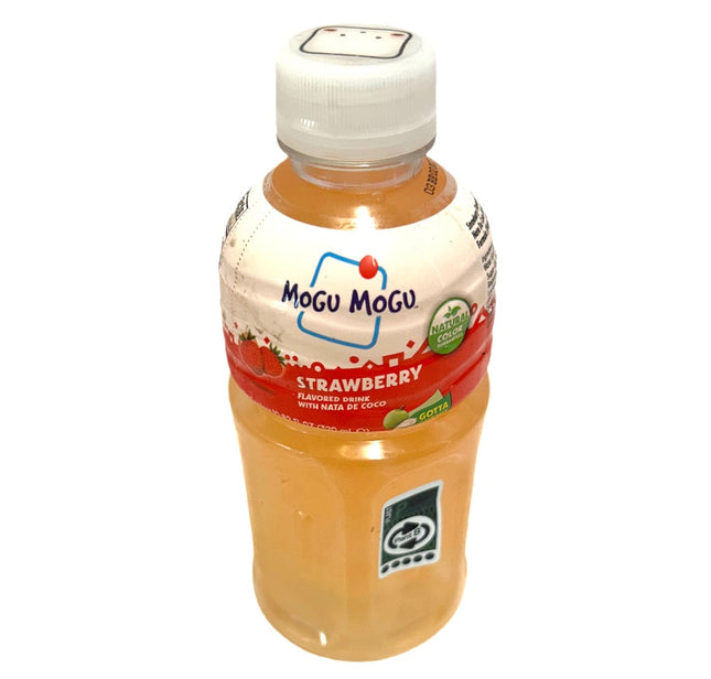 Mogu Mogu Jordbær Drik Med Nata De Coco Jelly 320 ml