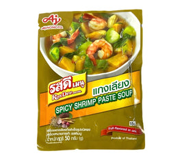 Ros Dee Menu Spicy Shrimp Paste Soup