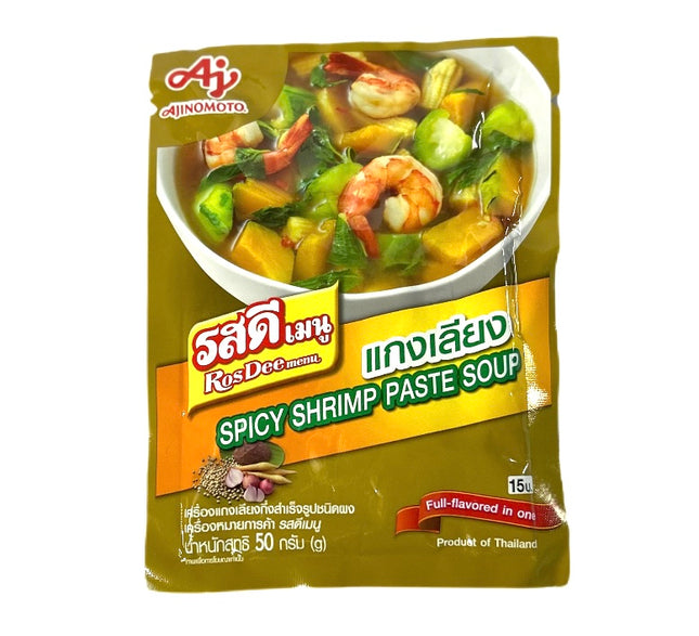 Ros Dee Menu Spicy Shrimp Paste Soup