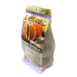 Dorayaki filled with taro cream