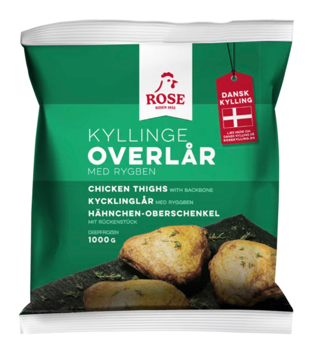Rose Kyllinge Overlår 1000g