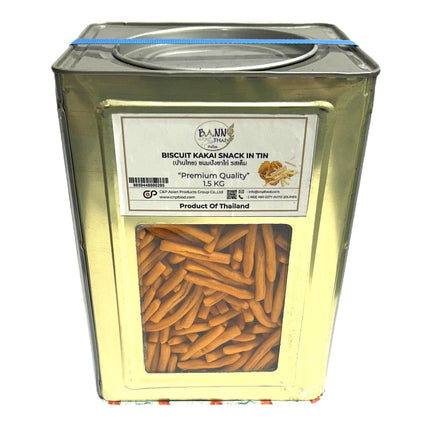 Biscuit Kakai Snack In Tin