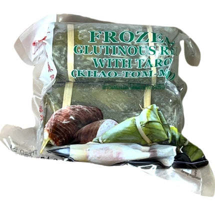 Frossen Klisterris Med Taro (Khao-Tom-Mud)