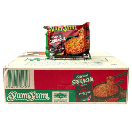 Storkøb Yumyum Kylling Srirscha Stegte Nudler 30x60g