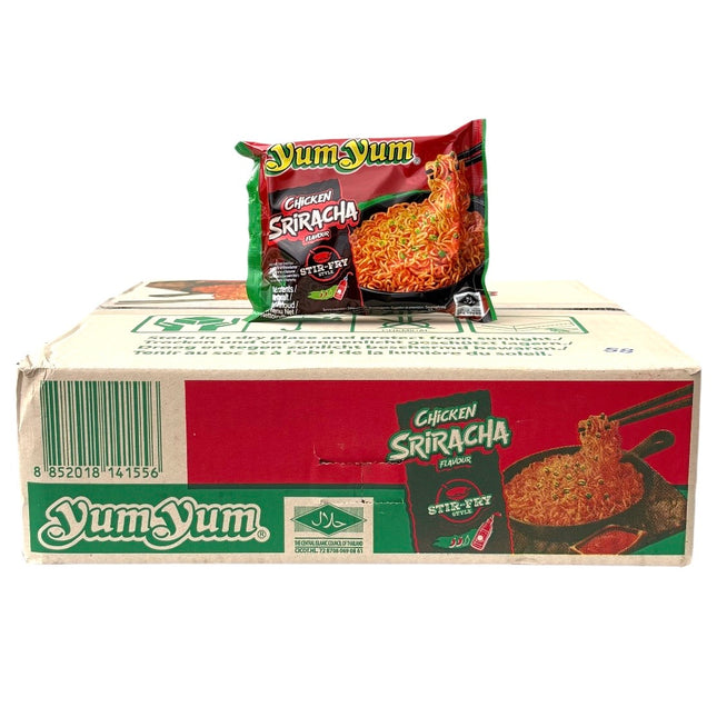 Storkøb Yumyum Kylling Srirscha Stegte Nudler 30x60g