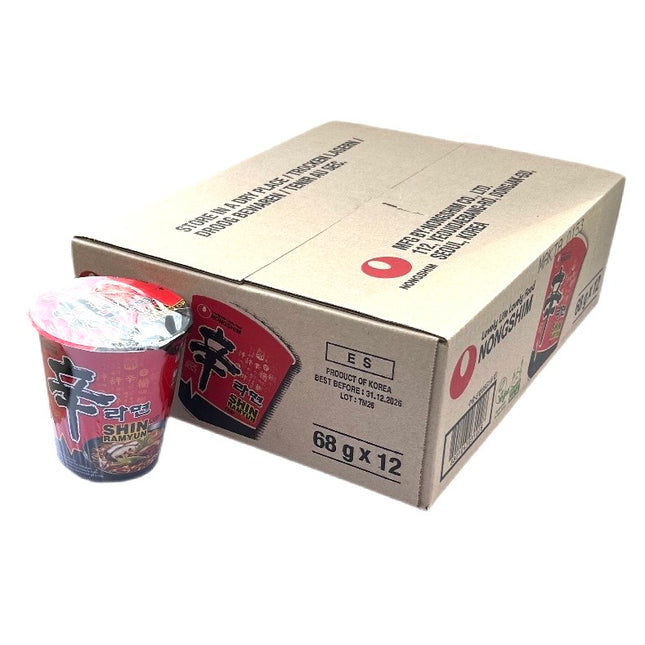 Shin Cup Noodle Soup Hot & Spicy