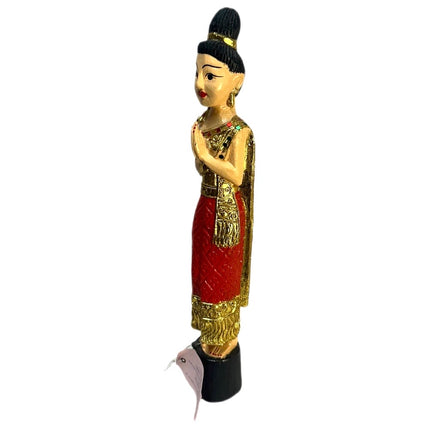 Rød Sawasdee Træfigur