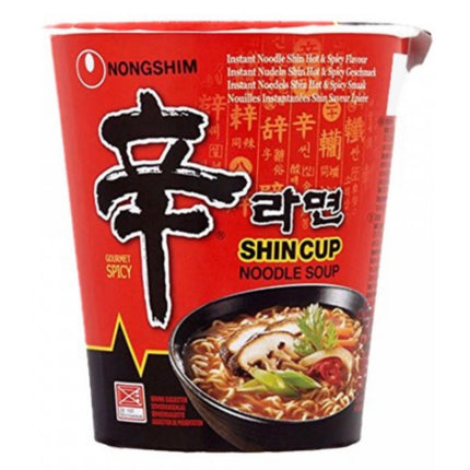 Shin Cup Noodle Soup Hot & Spicy