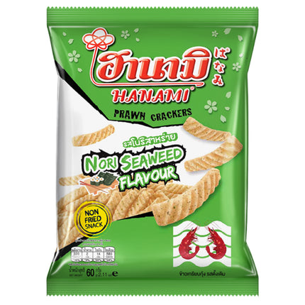 Hanami Prawn Crackers Nori Seaweed Flavour