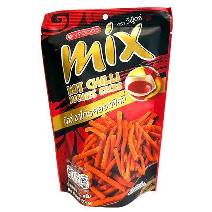 Hot Chili Biscuits Sticks 50g