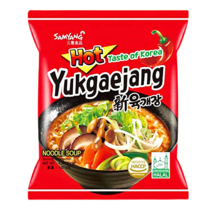 Yukgaejang & Mushroom Ramen