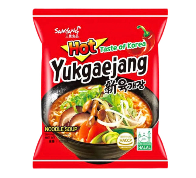 Yukgaejang & Mushroom Ramen