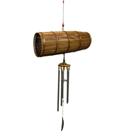 Vindspil Bambus Drømmefanger Håndlavet. Bambus ø 12cm L 30cm