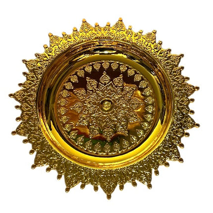 Opsats ø 16 cm - Guldfarvet