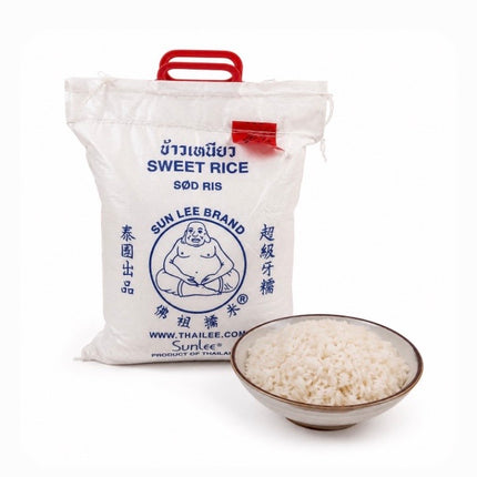 SUNLEE Thai Søde Ris 5 kg Thai Glutinous Rice