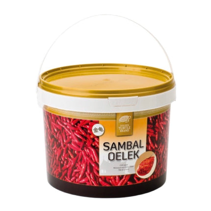 Sambal Oelek GT 10 kg - Hot Chili Sauce til Retter