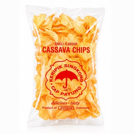 Cassava Chips Chili 250g