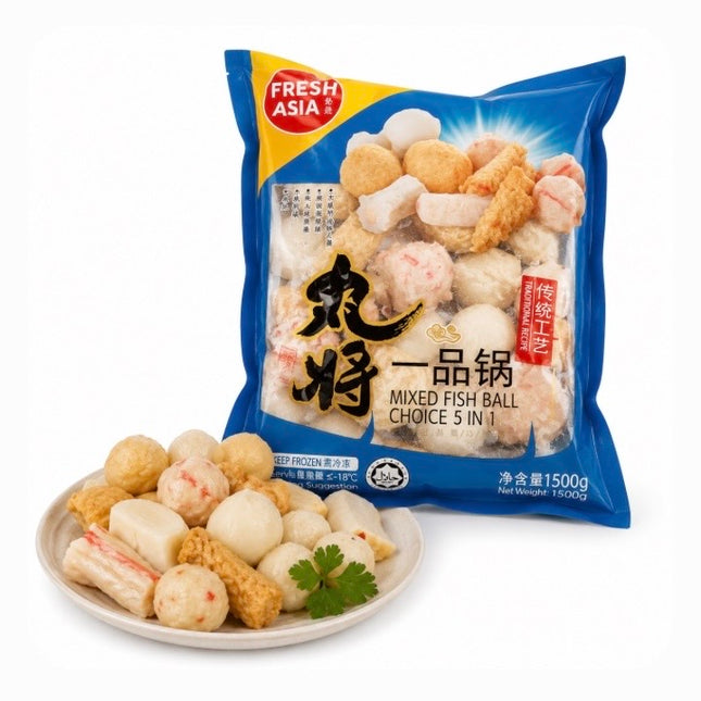 Mixed Fish Ball Choice 5 in 1