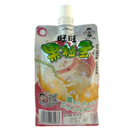 Blod Appelsindrik Frugtjuice Med Nata De Coco